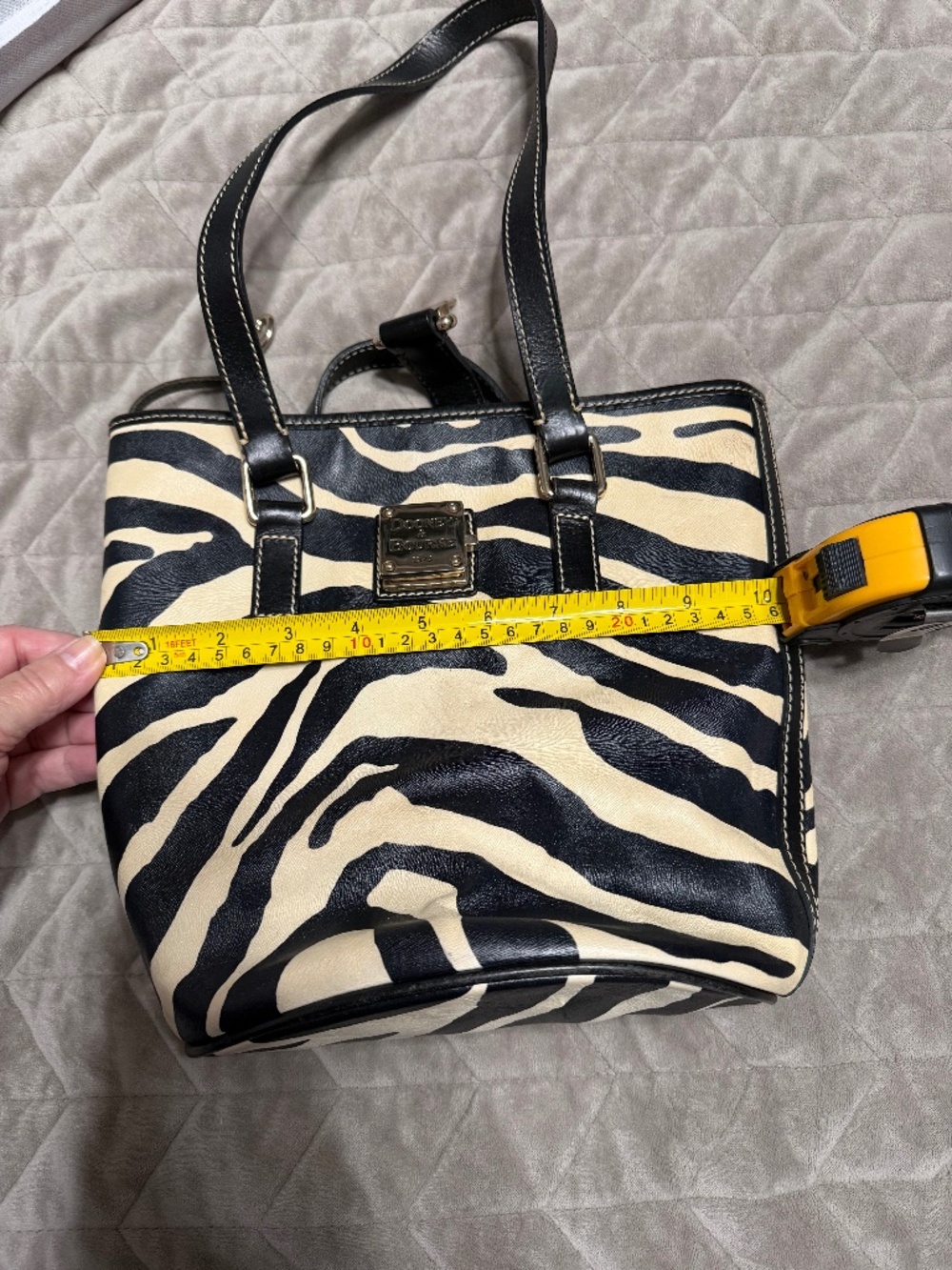 Dooney & Bourke zebra bag, purse